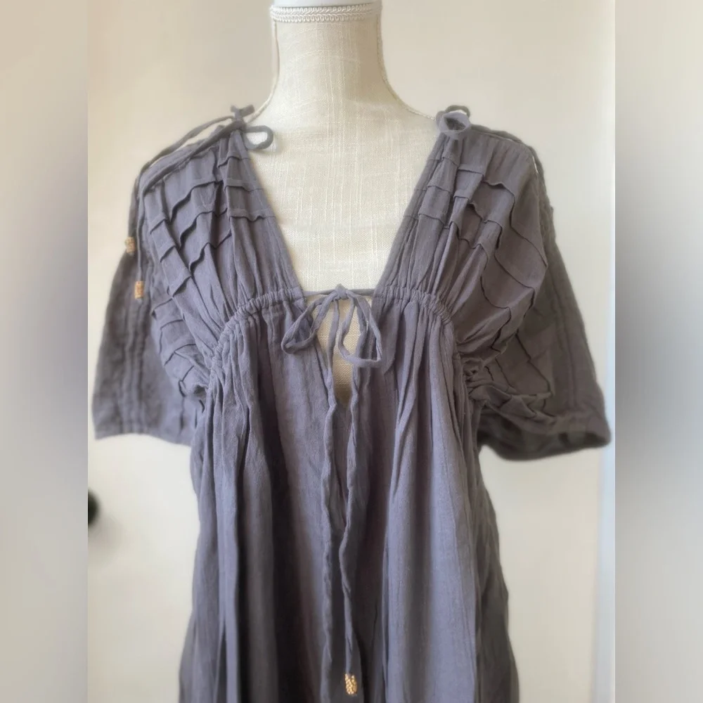Free People Dusty Lavender Maxi Dress - Picture 2 of 16